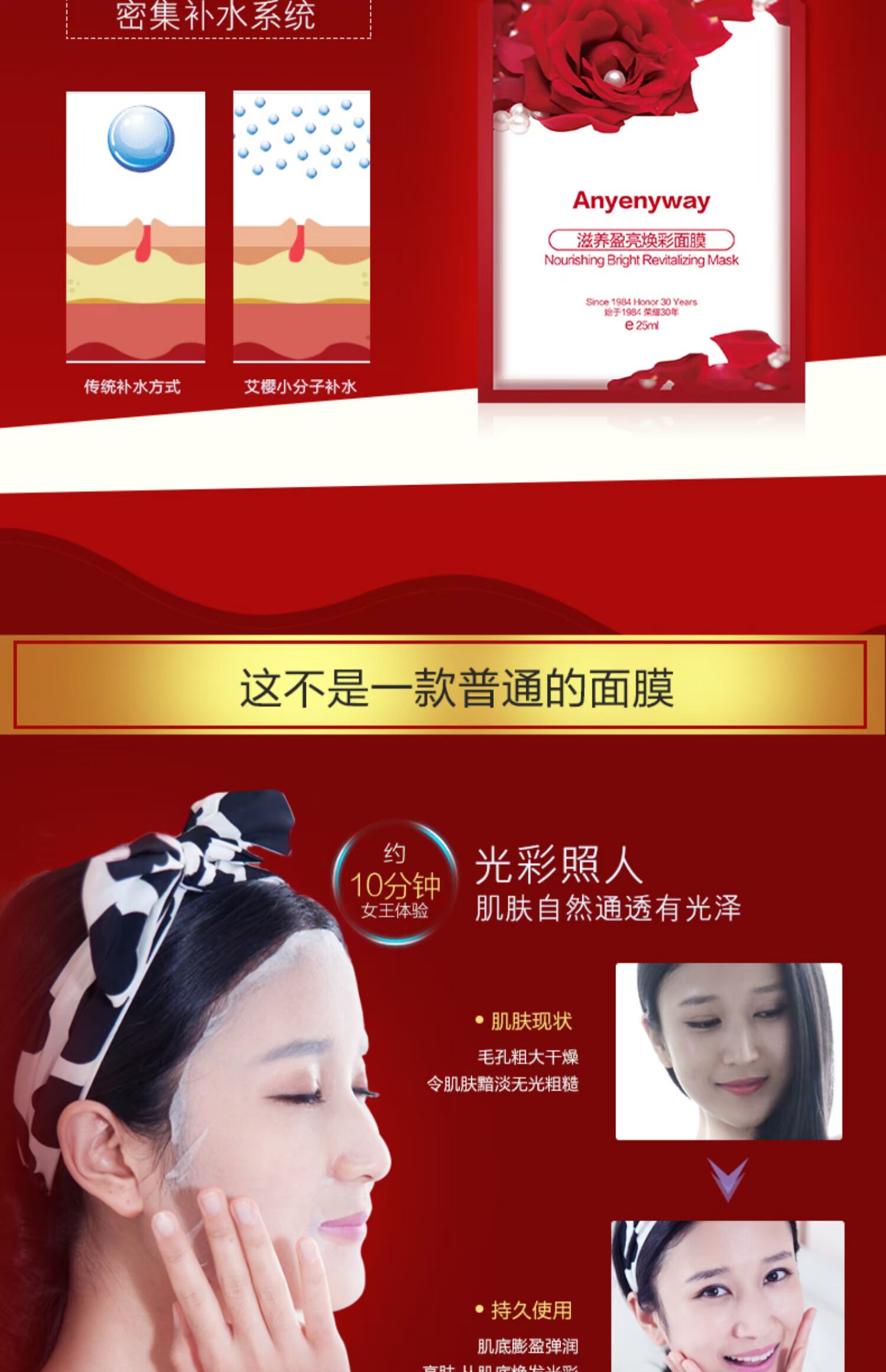 Ai Ying hydrating lụa protein mặt nạ dầu kiểm soát lỗ chân lông mặt nạ hydrating siêu mỏng 2 hộp - Mặt nạ mặt nạ than tre