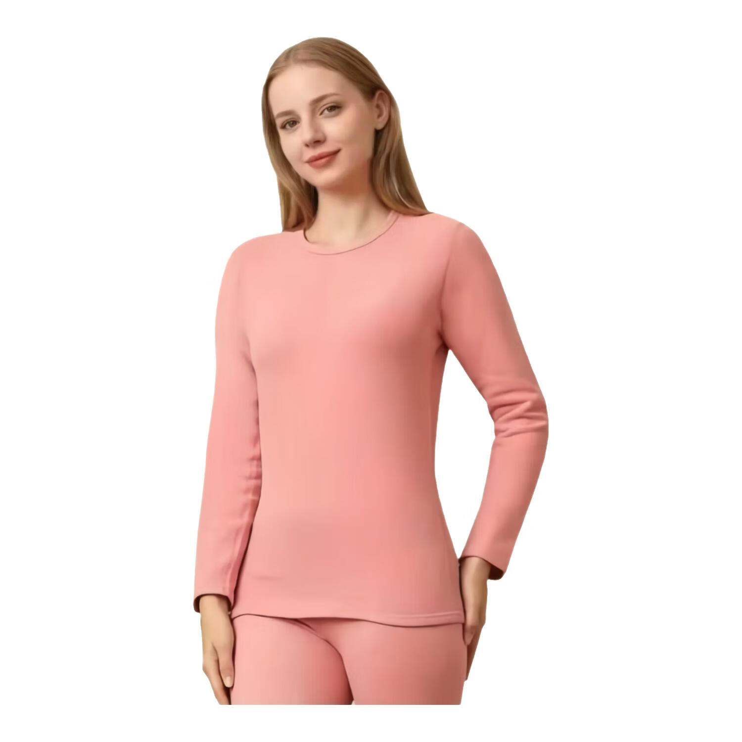 德绒秋衣秋裤套装保暖内衣女秋冬季羊毛蚕丝打底贴身女保暖