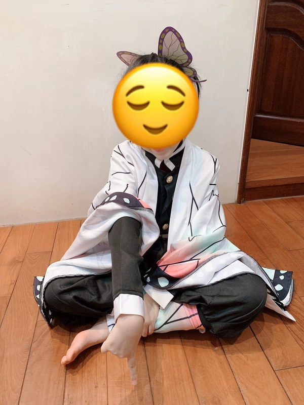 Trẻ em Kimetsu không Yaiba cos phù hợp với Kamado Tanjiro Yadouzi Bướm Ninja Yiyong Yong Kanaihu cosplay