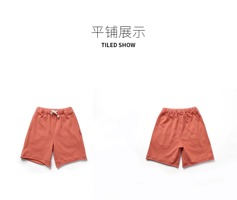 Back dock quần bé trai 2019 hè mới cho bé sơ sinh quần trẻ em mặc quần short cotton - Quần