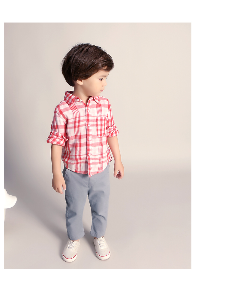 Chemise garcon à manche longue - Ref 2074310 Image 19