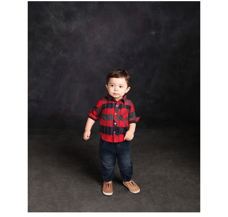 Chemise garcon à manche longue - Ref 2075429 Image 17