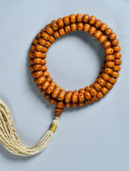 Fanyun Pavilion 고대 구슬 풍화 패턴 오프닝 정제 108 Buddha Beads