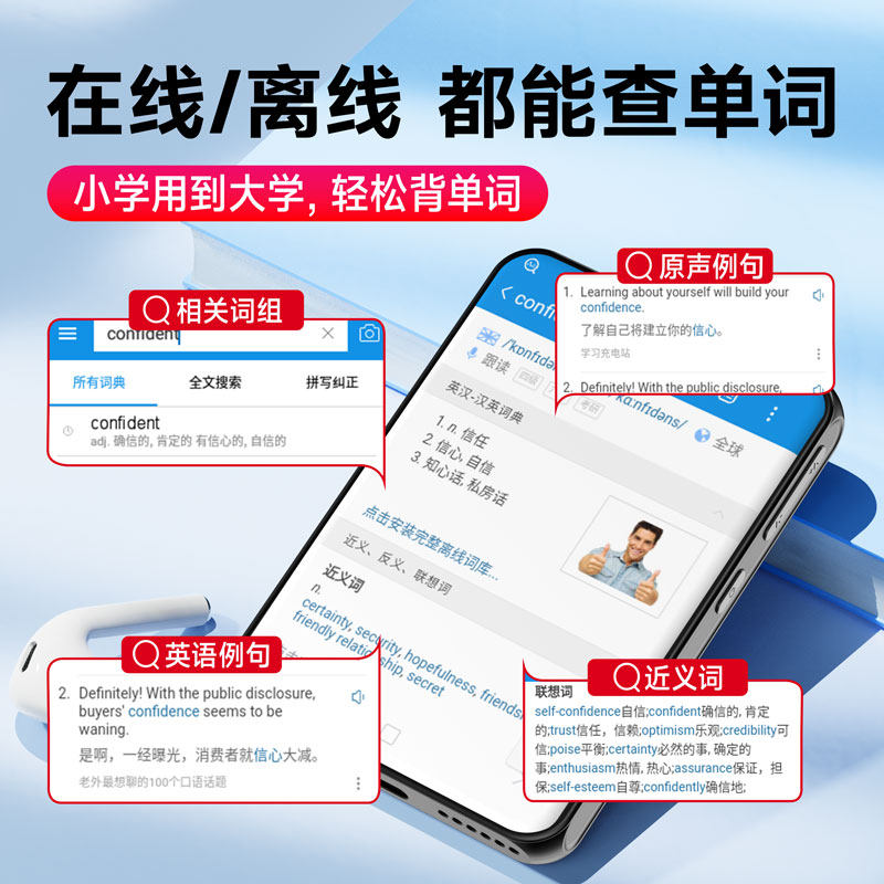 Ruizu Student Version Dedicated Portable Mp3 Player for Middle and High School English Listening, Wifi Online Music Listening, Bluetooth Mp4/Mp5