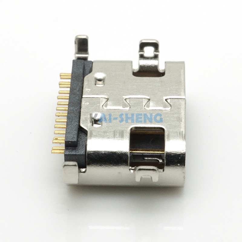 USBType-C female seat USB-C16PIN sink board single row SMT full paste power supply dedicated