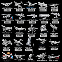 Free trial DIY assembly model 3D mini three-dimensional metal puzzle Fighter plane 9 9