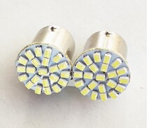 22 lamp beads DC DC LED Machine indicator light B15 12V24V bayonet bulb socket alarm light signal lamp