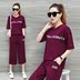 New Aon Tuyết Sports Set nữ 2020 Spring / Summer New Stylish Loose Sleeve slotseven quần Chạy Suit 