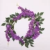 Mô phỏng giả hoa wisteria mây trang trí ống cống chặn nhựa xanh cây nho dải điều hòa không khí quanh co lá xanh - Hoa nhân tạo / Cây / Trái cây Hoa nhân tạo / Cây / Trái cây