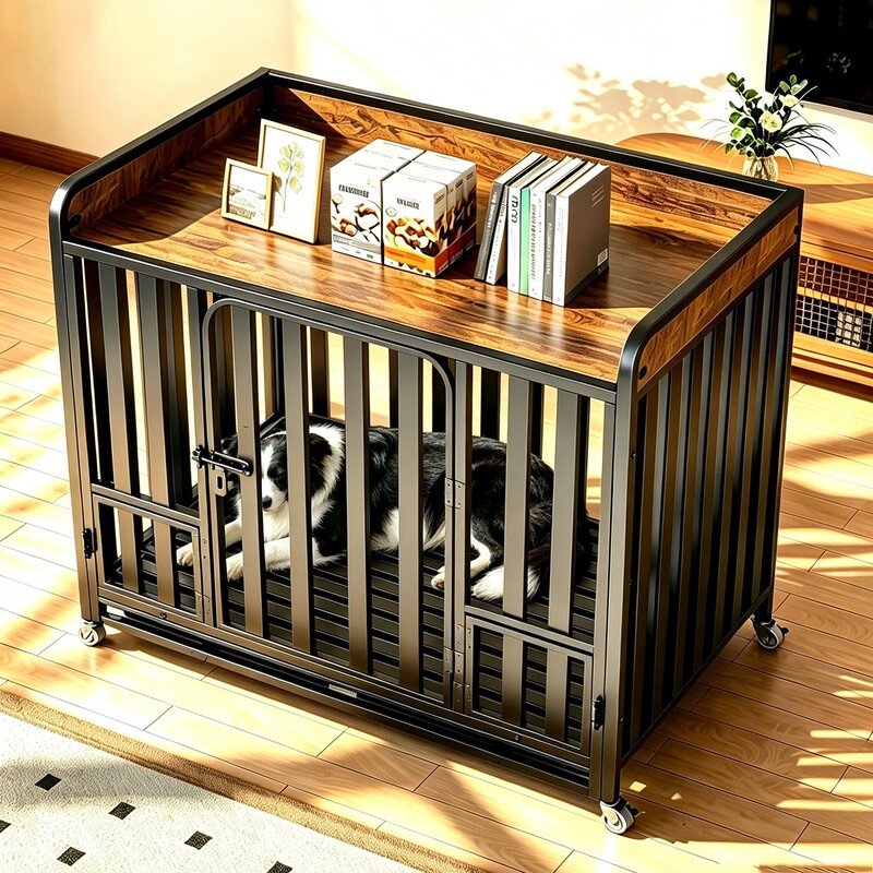 Dog Cage for Large Dogs, New Model Pet Dog Cage for Medium-Sized Dogs, Golden Retriever, Border Collie, Special Indoor New Type Dog House Enclosure Dog Cage for Large Dogs, New Model Pet Dog Cage for Medium-Sized Dogs, Golden Retriever, Border Collie, Special Indoor New Type Dog House Enclosure