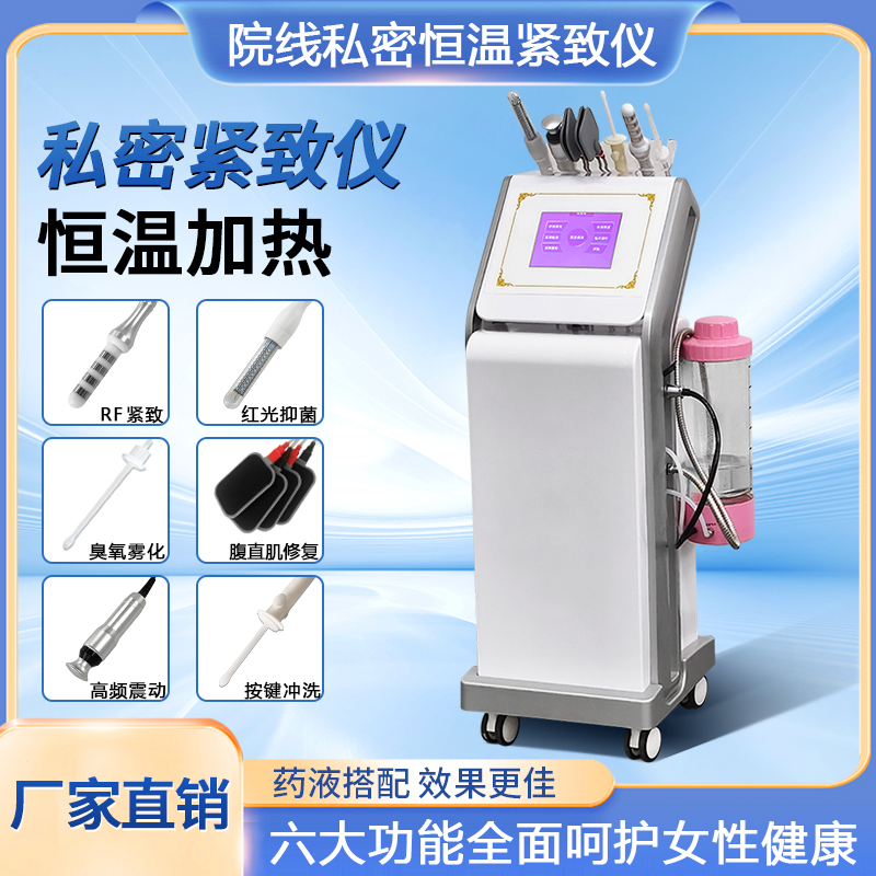 Gynecological Postpartum Repair Instrument Ozone Atomization Private Constant Temperature Firming Instrument Chinese Medicine Beauty Salon Blue Oxygen Private Cleaning Machine