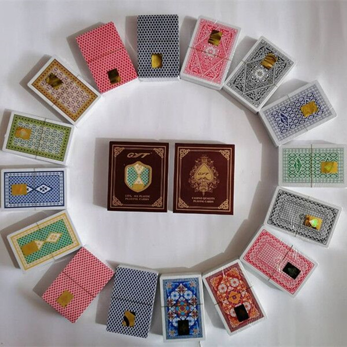 GYT plastic playing cards All-side 6 Deputy PVC waterproof washable double face frosted thickened abrasion-proof wide plate narrow card