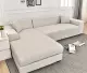 Ghế sofa phổ quát Bìa đầy đủ Bìa phổ quát Dễ thương Giáng sinh Đơn đôi Lười biếng Tấm khăn bảo vệ Tấm trải căng - Bảo vệ bụi