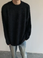 «ПОКЕРЫ» уже должны быть в наличии! Базовый мохеровый мягкий, приятный для кожи свитер для ленивой атмосферы осени и зимы