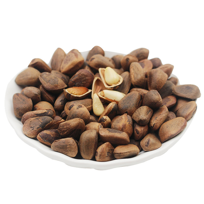 Open pine nuts pure wild natural large particles hand peeling pregnant women snacks northeast specialty new bulk 250g