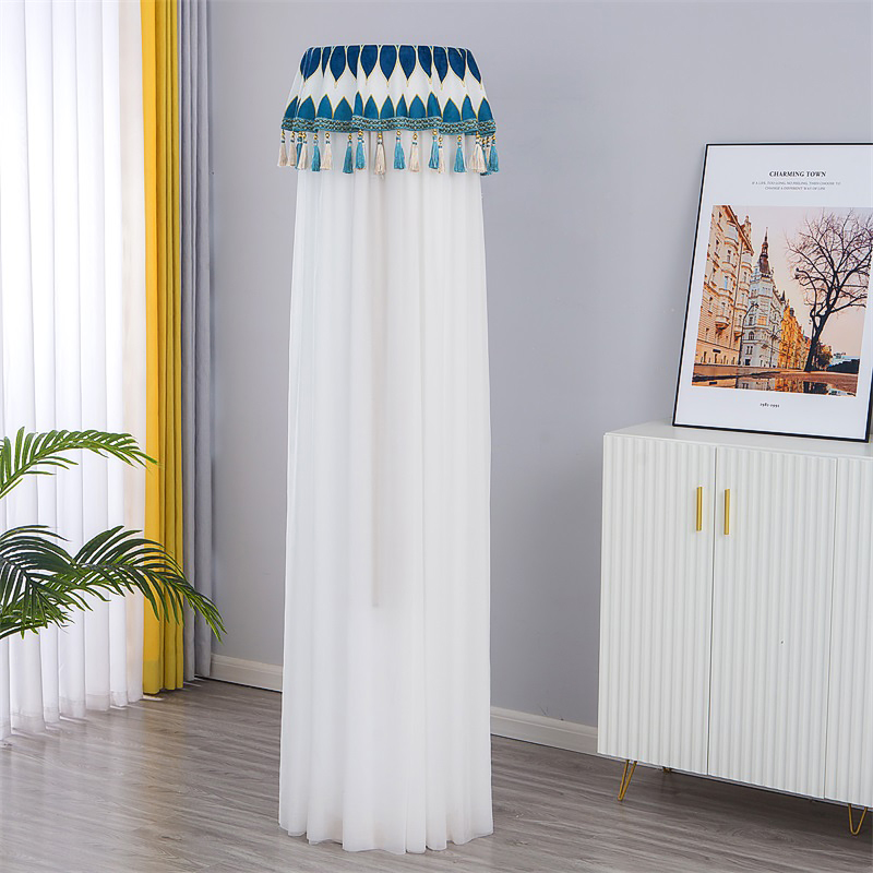 American light and luxurious air conditioning cover with rounded vertical cylindrical cabinet hood sleeve Glimelight Oxhail