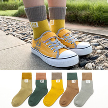 儿童袜子秋冬季加厚款中筒袜