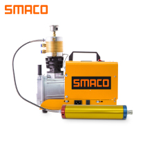 SMACO Saimake Air Compressor High Pressure Electric Air Pump Full Set of Diving Bottle Inflation Accessories Equipment