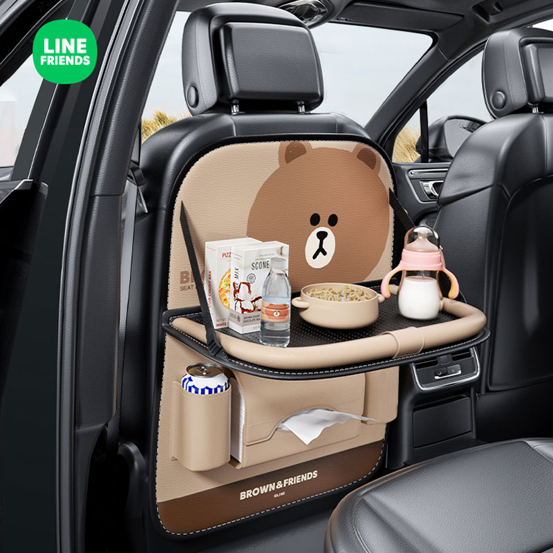 Car seat back storage bag, seat back hanging bag, car rear seat storage, car interior hanging multi-function shelf