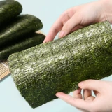 Sushi Seaweed Blockbuster 50 листов Laver, запуска рисовых шариков, ингредиенты ингредиентов, домашние особые дети, неподготовленные агенты