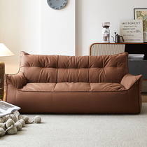 Nordic sloth sofa Sofa Bean Bag Tatami Double Trio Sofa Small Family Style Living-room Balcony Bedroom Casual Deckchairs