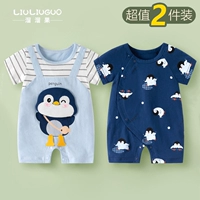 С короткими рукавами (полосатый пингвин + океан пингвинов)