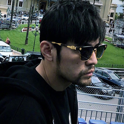 2023 Causeway heart polarized sunglasses men drive special sunglasses camera jerk trend fashion