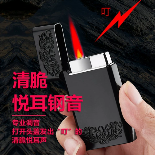 Креативная ветрозащитная металлическая зажигалка, популярно в интернете, делается под заказ