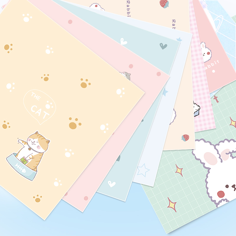 Large Roles Origami Cartoon World Single-sided Printed Square Origami Paper Color Photocopy Paper Handmade Paper Pattern Cute Teenage Girl Hearts Kindergarten Origami Origami Paper Special Paper With Pattern Color Photocopy Paper