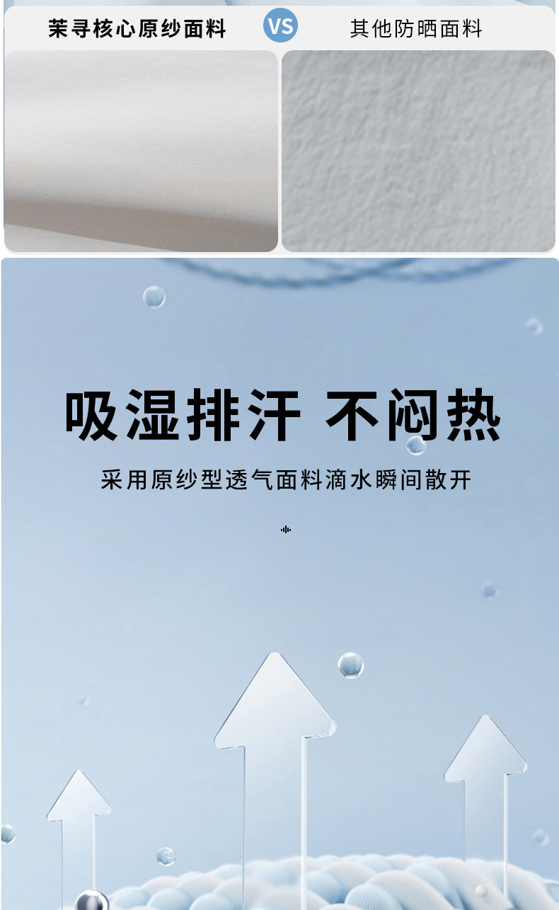 茉寻   防晒衣  冰钛科技薄冰丝防晒服   插肩款   柠檬黄【徐璐同款】   L码(适合体重110斤以下)