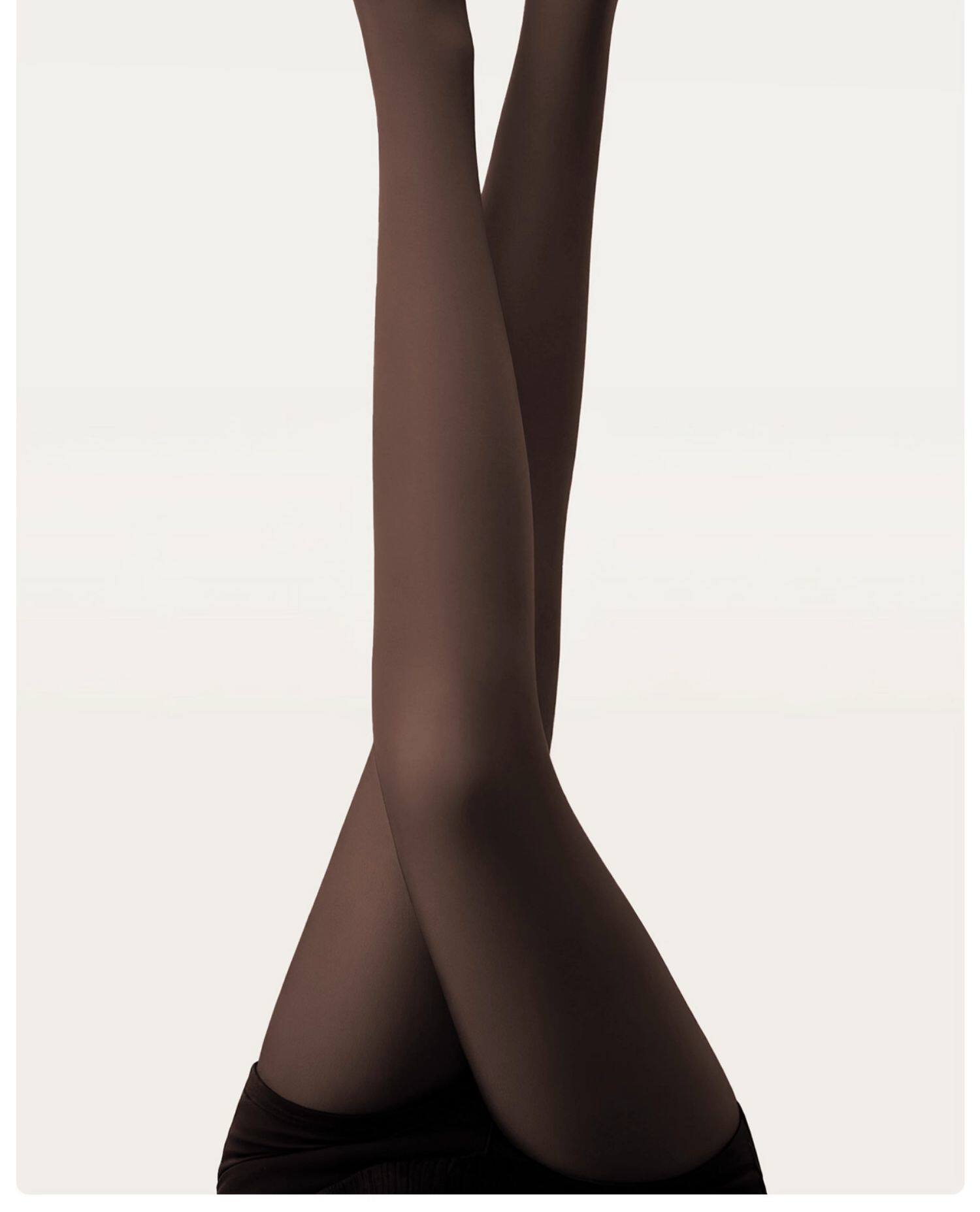 【中國直郵】 茉莉尋 25新款千金襪美腿襪女防勾絲春秋冬褲襪 *1雙 柔光膚 80D