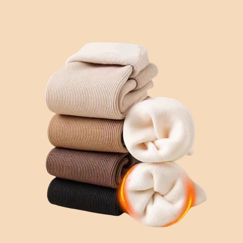 袜子女秋冬季长袜雪地