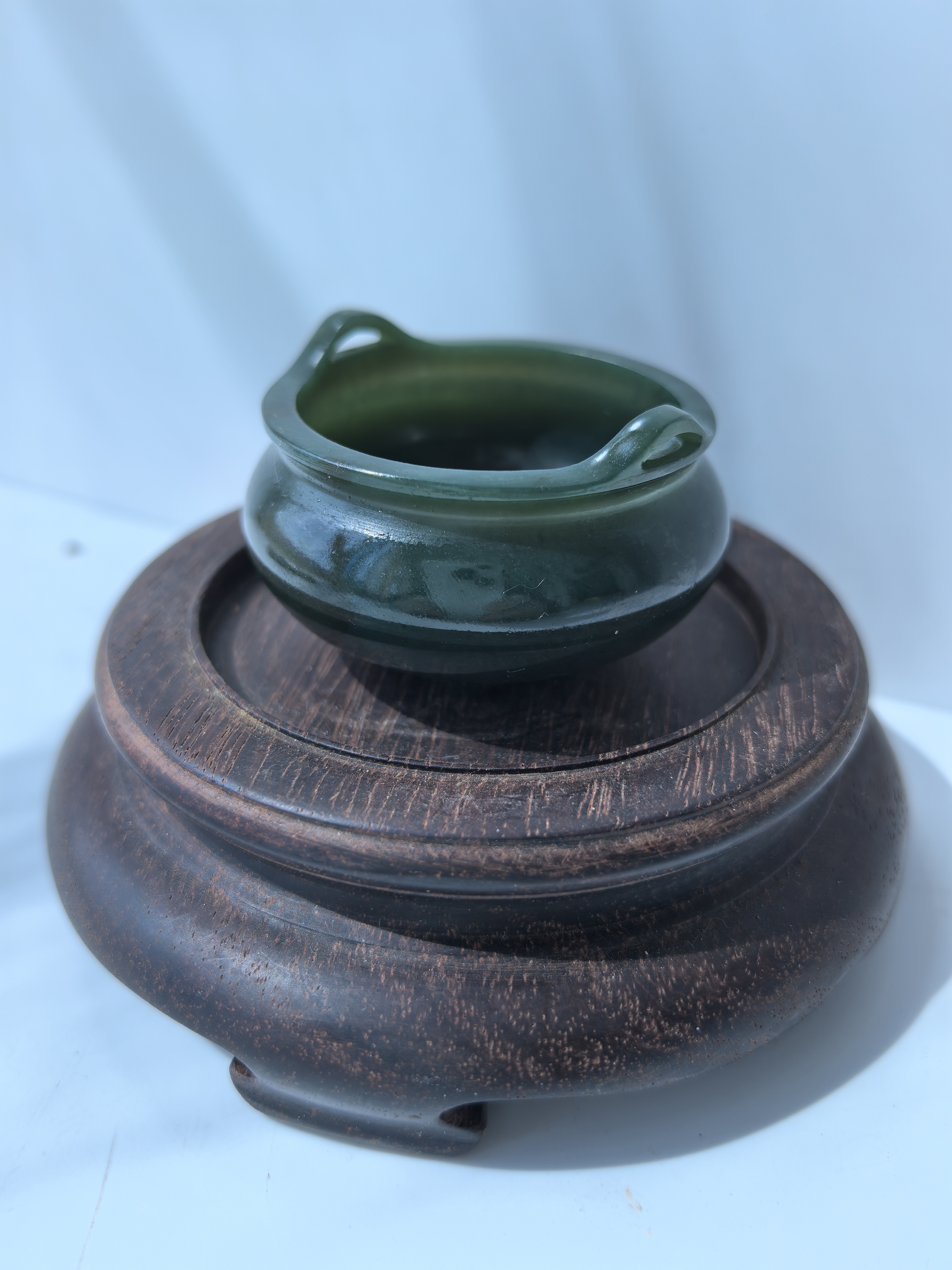 玉香炉 1940 年后中国风玉制香炉| eBay