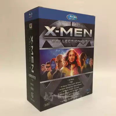 X-Men Gold Steel Wolf 1-9 complete blue disc BD sci-fi action adventure movie 1080p HD collection set