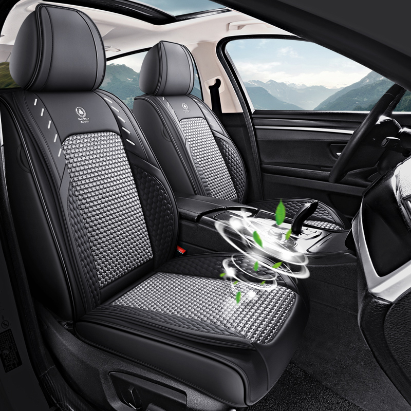 Car Seat Cushion, Suitable for All Seasons, Fully Covered, Breathable Summer Ice Silk Woven Cooling Cushion, High-End Car Cushion, Seat Cushion, Seat Cover Car Seat Cushion, Suitable for All Seasons, Fully Covered, Breathable Summer Ice Silk Woven Cooling Cushion, High-End Car Cushion, Seat Cushion, Seat Cover