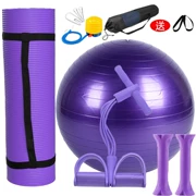 Jia mới tập yoga bóng yoga mat tập nữ kết hợp thiết bị thể dục tại nhà cho người mới bắt đầu tập yoga - Yoga
