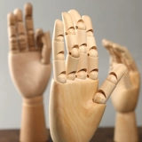 博格利诺 Деревянная кукла, минифигурки, подвижный художественный физиологичный деревянный человек, комиксы, марионетка, 12 дюймов