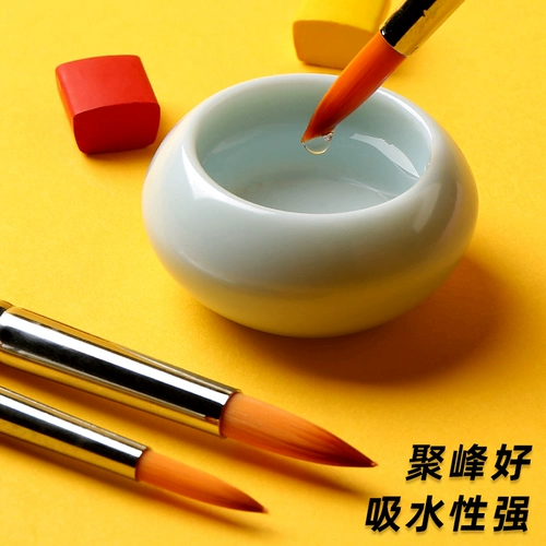 博格利诺 Акварель, мелки, кисть для письма, пигментированный комплект, гуашь, мел, профессиональный художественный лайнер для начинающих для школьников, ручная роспись