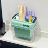 Drain chopstick barrel kitchen countertop chopsticks and spoon storage