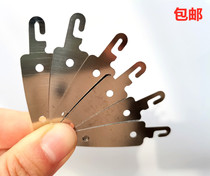 Cross embroidered stainless steel wearing needle cutting wire machine without asking man for quick wearing of pin-thever Recognition Needle small accessory