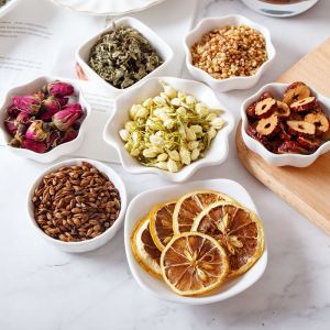 桂圆红枣玫瑰花茶菊花决明子花茶