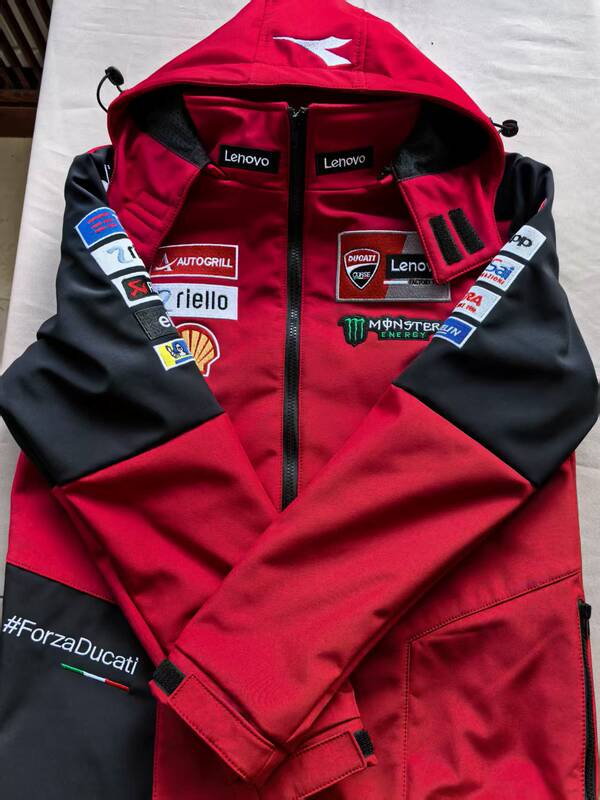 Ducati Gp25 Jacket, Riding Jacket, Heavy Motorcycle Hooded Team Uniform, Jacket for Motorcycle Touring Ducati Gp25 Jacket, Riding Jacket, Heavy Motorcycle Hooded Team Uniform, Jacket for Motorcycle Touring