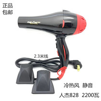 Renjie hair dryer 2200W high-power hair salon hair dryer Household hot and cold air mute Renjie 828