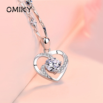 OMIKY999 Foot Silver Necklace Female choker Summer Fashion Lady Pendant Free lettering for Girlfriend Gift