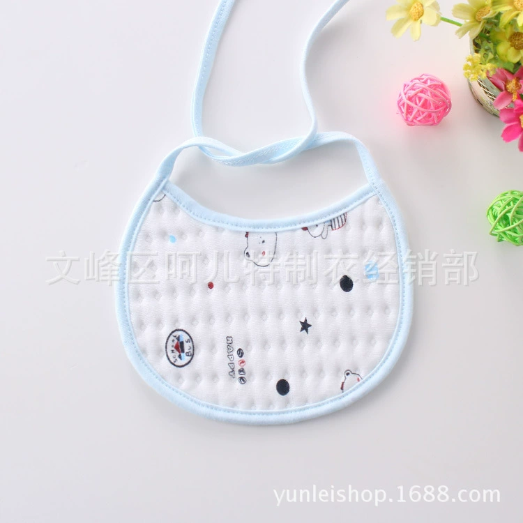 Bé bib bib nhỏ mẹ và bé thẳng hàng loạt khăn bông nước bọt cho bé ăn túi - Cup / Table ware / mài / Phụ kiện yếm ăn dặm