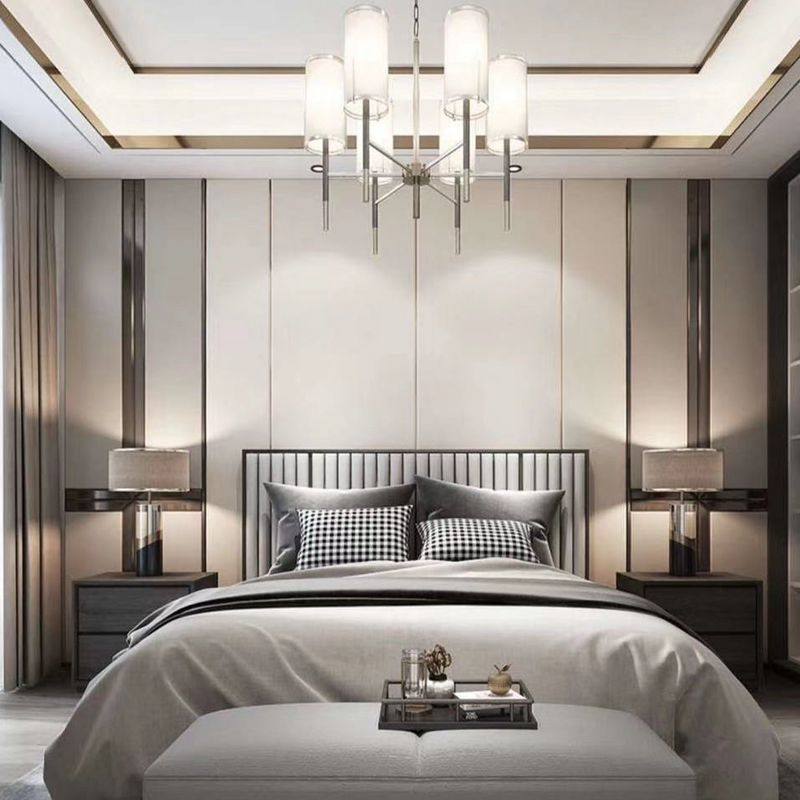 Bamboo Wood Fiber Integrated Wall Panel Background Wall Full House Quick Fit Wall Panel Suspended Ceiling Old House Wall Renovation Partial Renovation