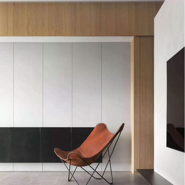 Bamboo and wood fiber whole house custom bedroom living room background wall siding installation old house renovation moisture-proof formaldehyde-free