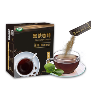 无糖脂燃黑茶黑咖啡速溶粉2g*30袋
