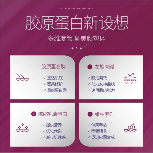 珍奥 Руна юэксингового коллагенового пептида леводина с твердым напитком мелкомолекулярные пептидные пептидные пиптидные напитки подлинный