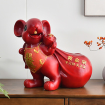 Large piggy bank undesirable home adults piggy bank Zodiac mouse creative ornaments capacity not only into